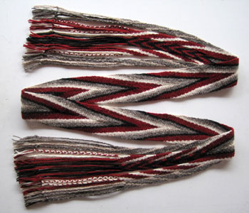 fingerwoven sash #29