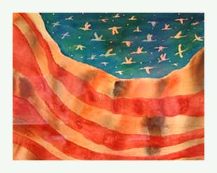 Rethinking America watercolor