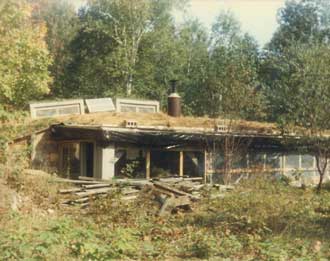 underground house almost finished