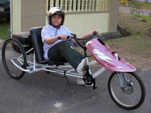 Joshua on Trike