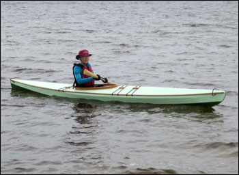 Sue on Indian Lake - 9/9/2016