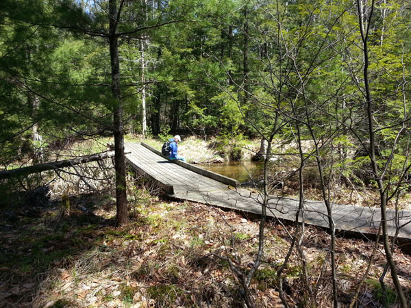 Deer Creek bridge near McKeever Lake on Bruno's Run