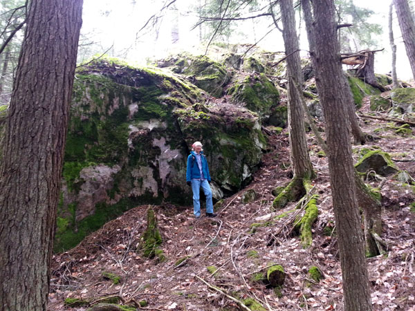 Little Presque Isle sue by lg rock rocky climb NCT