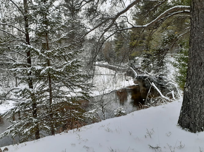 Indian River at west Pine Marten Run