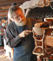 Steve carving Ravens Next