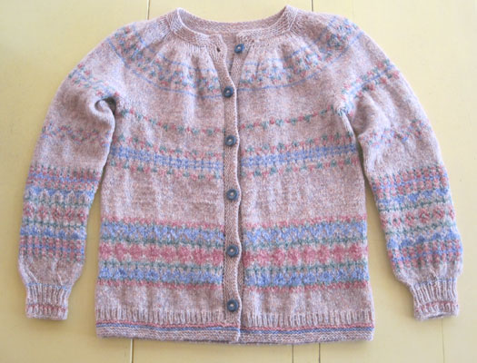 hand knit sweater