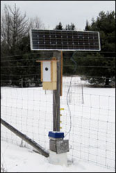 Camera box & solar panel