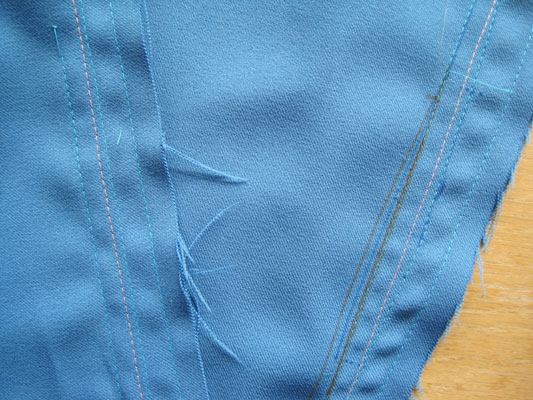 altering seams on pants