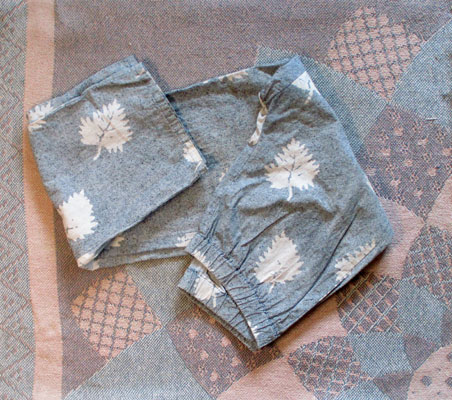 DIY cotton elastic waist pants