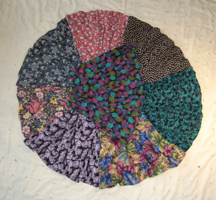 circle of rayon skirts