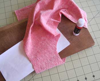 glueing skivvy side seams